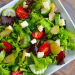 Mixed green salad 