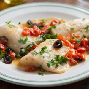 Branzino alla mediterranea 