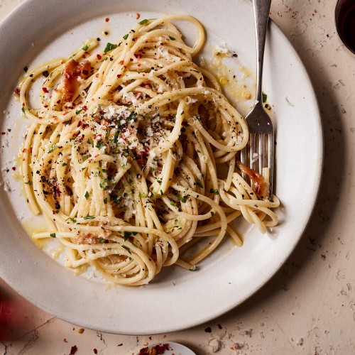 Công thức mì Ý với tỏi và dầu