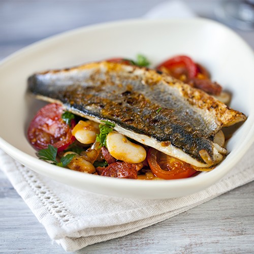 Branzino alla mediterranea 