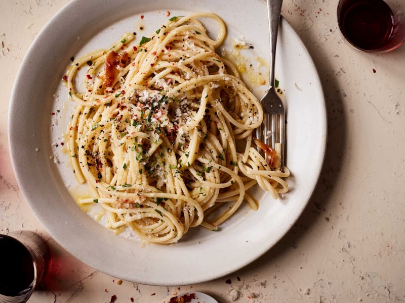 Công thức mì Ý với tỏi và dầu