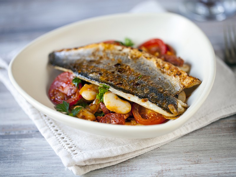 Branzino alla mediterranea 