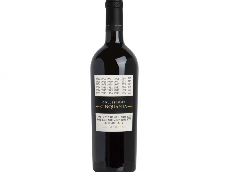 Collezione Cinquanta, Vino Rosso d’Italia